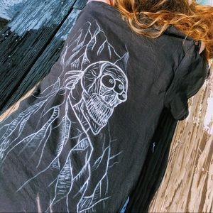 Painted shirt unisex size L and M also available